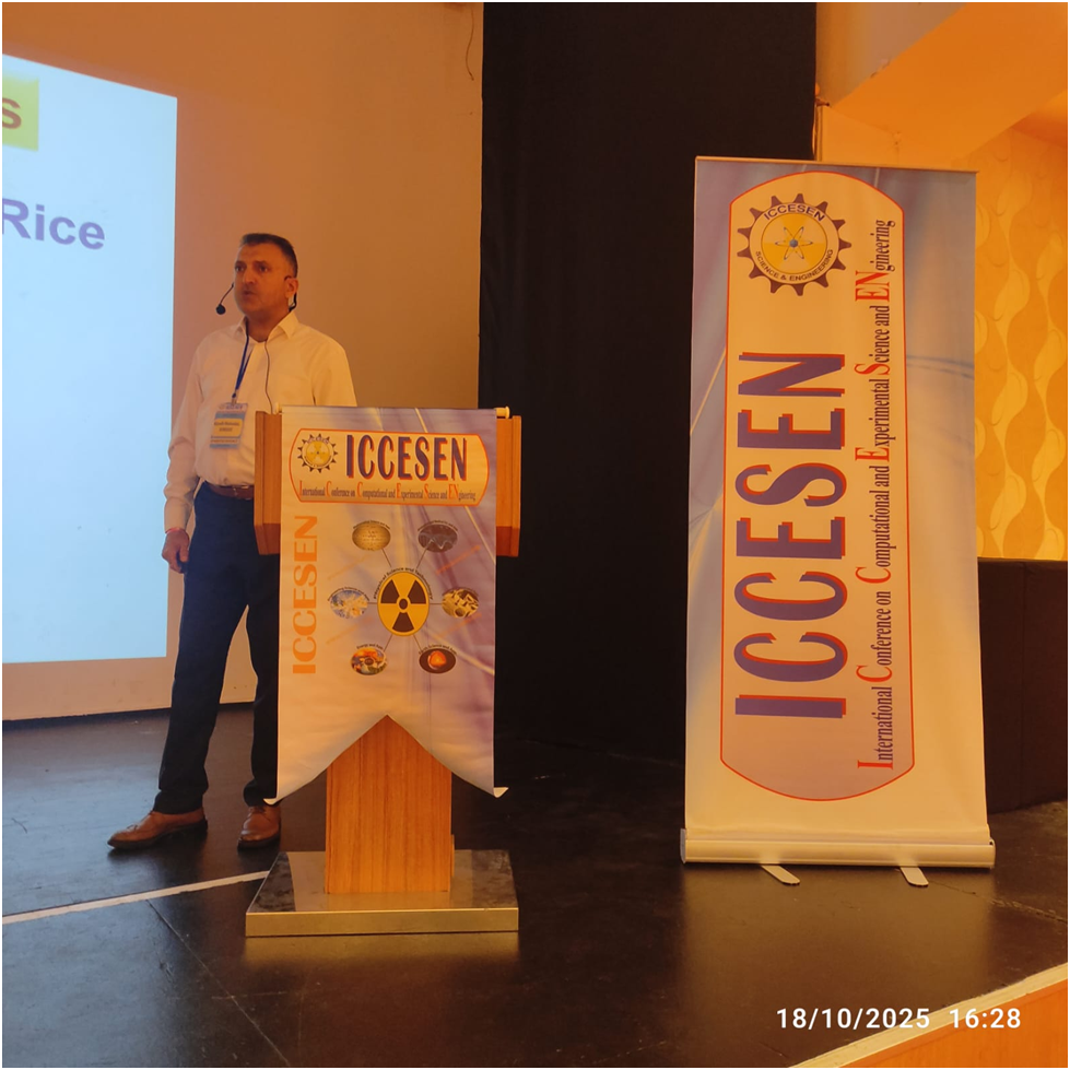 مشاركة أ.د. مهيدات في المؤتمر الدولي للعلوم والهندسة الحاسوبية والتجريبية